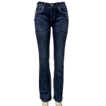 Western Aztec Mid-Rise Grace In LA Bootcut Jeans AU20 Left ON SALE