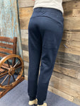 Hot Pink/Navy AWW Ladies Fleece Track Pants RESTOCKED