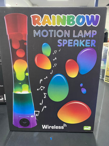 Rainbow Bluetooth Speaker Lava Lamp CLEARANCE SALE