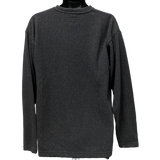 Mens Rusty Out West Dark Grey Marle Knit Jumper ON SALE