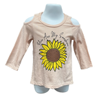 You Are My Sunshine Little Girls Long Sleeve Shirt ON SALE