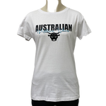 Teen Girls Australian Western Wear White Short Sleeve Shirt ON SALE