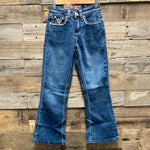 Barbed Wire Cowgirl Hardware Girls Jeans Size 16 Left ON SALE