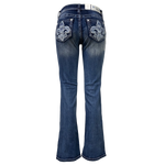 Fleur De Lis Hipster Bootcut Grace In LA Jeans AU8, AU10 & AU12 Left