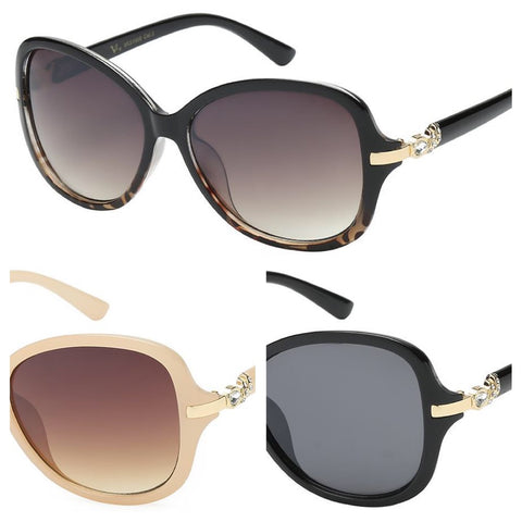 VG Designer Luxury Collection Rhinestone Ladies Sunglasses VARIOUS COLOURS