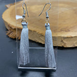 Tassel Earrings 1.5 Inch - VARIOUS COLOURS