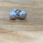 Silver Freshwater Pearl Earrings