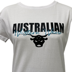 Teen Girls Australian Western Wear White Short Sleeve Shirt ON SALE