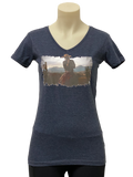 Desert Darling Ladies AWW V-Neck SS Graphic Shirt ON SALE