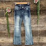 Girls Metallic Western Grace In La Bootcut Jeans SIZE 7 ON SALE