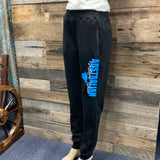 Blue/Black AWW Ladies Fleece Track Pants