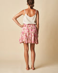 Cottage Floral Cherrylane Crinkle Flair Skirt CLEARANCE SALE