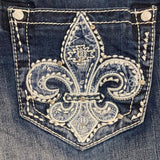 Fleur De Lis Hipster Bootcut Grace In LA Jeans AU8, AU10 & AU12 Left